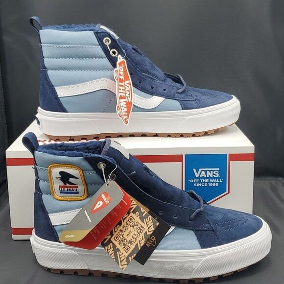 Vans USPS Sk8-Hi Mte-1 Shoes M8 W9.5 VN0A5HZYUZM New NIB - Picture 1 of 8